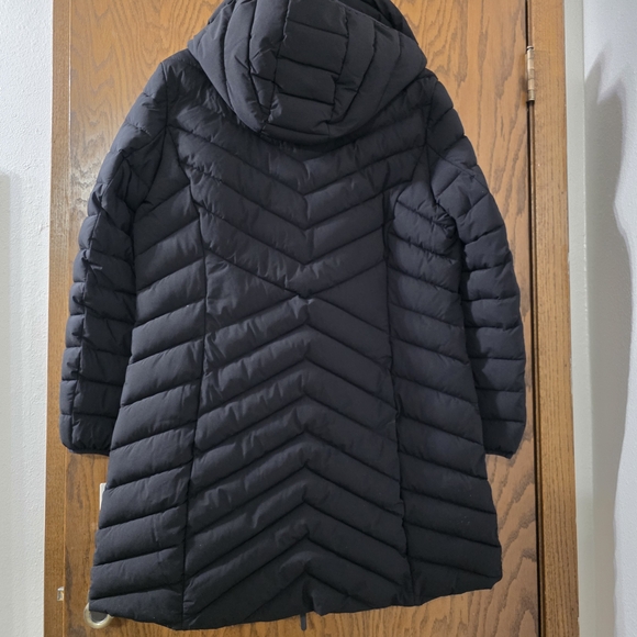 DKNY Black Puffer Coat Women Size XL - Picture 11 of 14